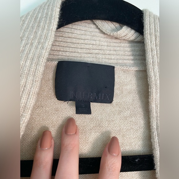 Intermix V Neck Wool Sweater - Picture 4 of 4